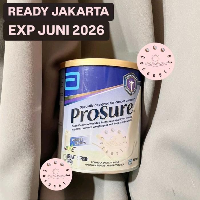 

[Promo]Best Seller Abbott Prosure Vanilla Milk - 380gr - Normal