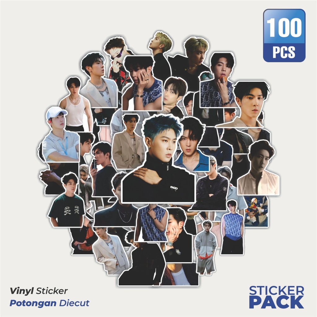 

Super Hemat! 100 PCS Stiker Victor MA Waterproof Aesthetic- Untuk Laptop, Motor, dan Helm - Paper Stationery Pack