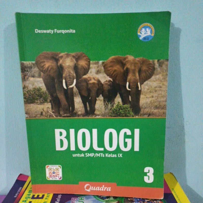 

A4 Buku Biologi 3 untuk SMP/MTs kelas IX 9 oleh Deswaty Furqonita