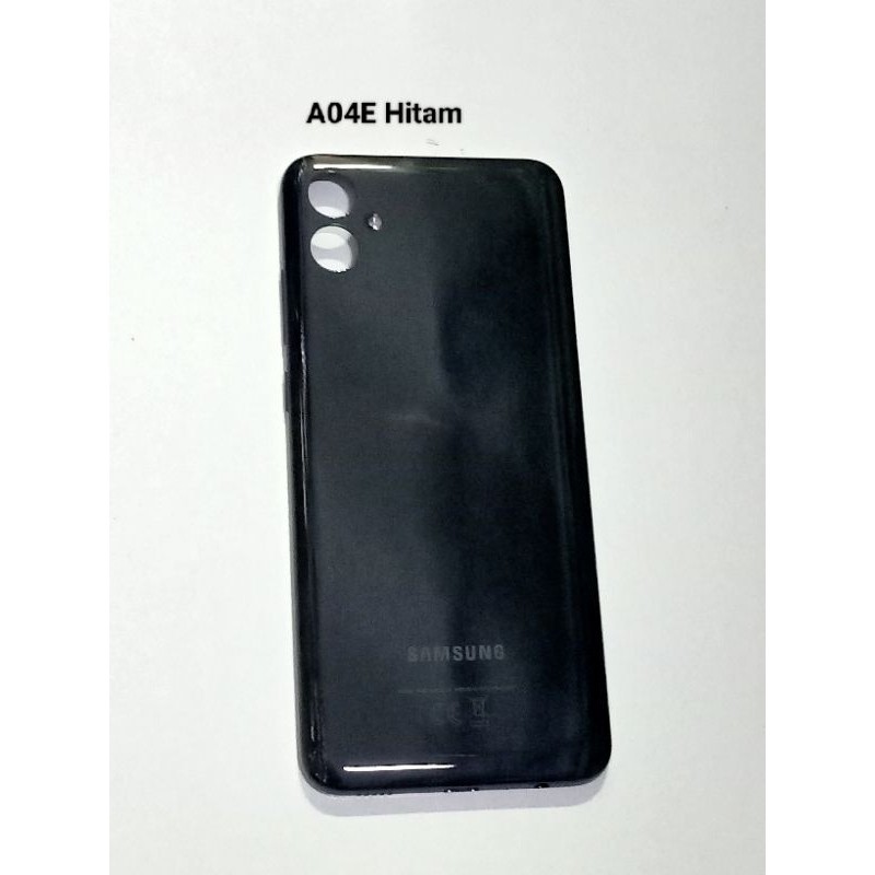 Backdoor tutup belakang back cover Samsung A04E Hitam Original