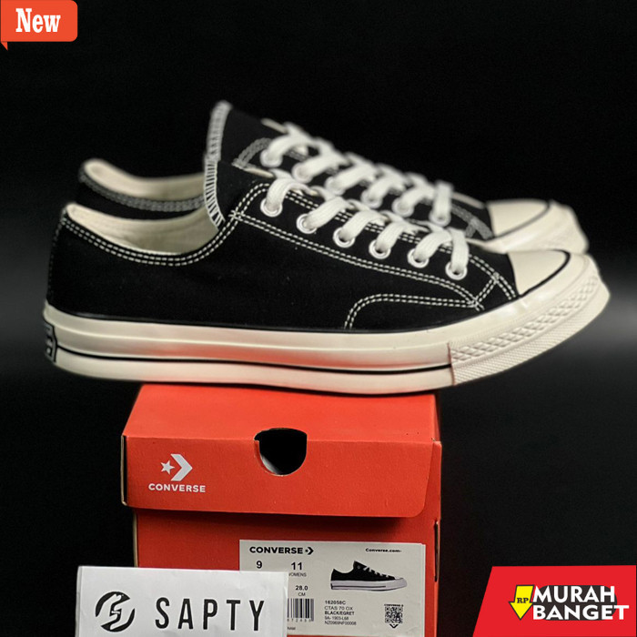 sepatu sneakers pria brand lokal CONVERSE ORIGINAL 100 SEPATU PRIA WANITA CONVERSE CHUCK TAYLOR 70S 