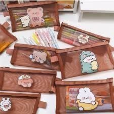 

ACEH.OYU 130958 Cute Choco Mesh Pencil Case