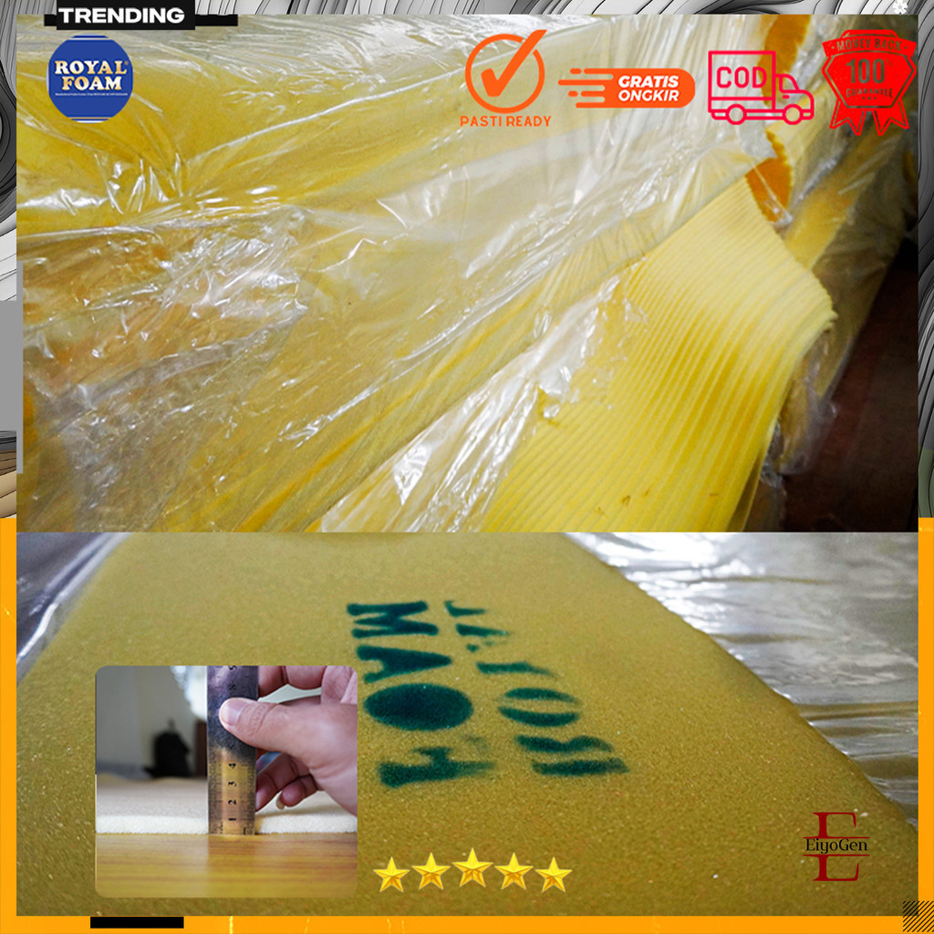 BUSA ROYAL FOAM UKURAN 200 X 150 X 2 Cm busa lembaran