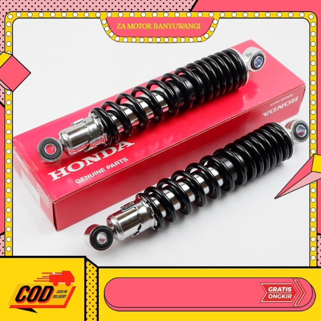 Shock Belakang Motor Honda Mega Pro Ori - ShockBreaker KEH Honda GL Pro - 52400-KEH-900 za
