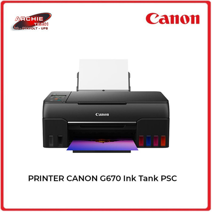 PRINTER CANON G670 Ink Tank PSC