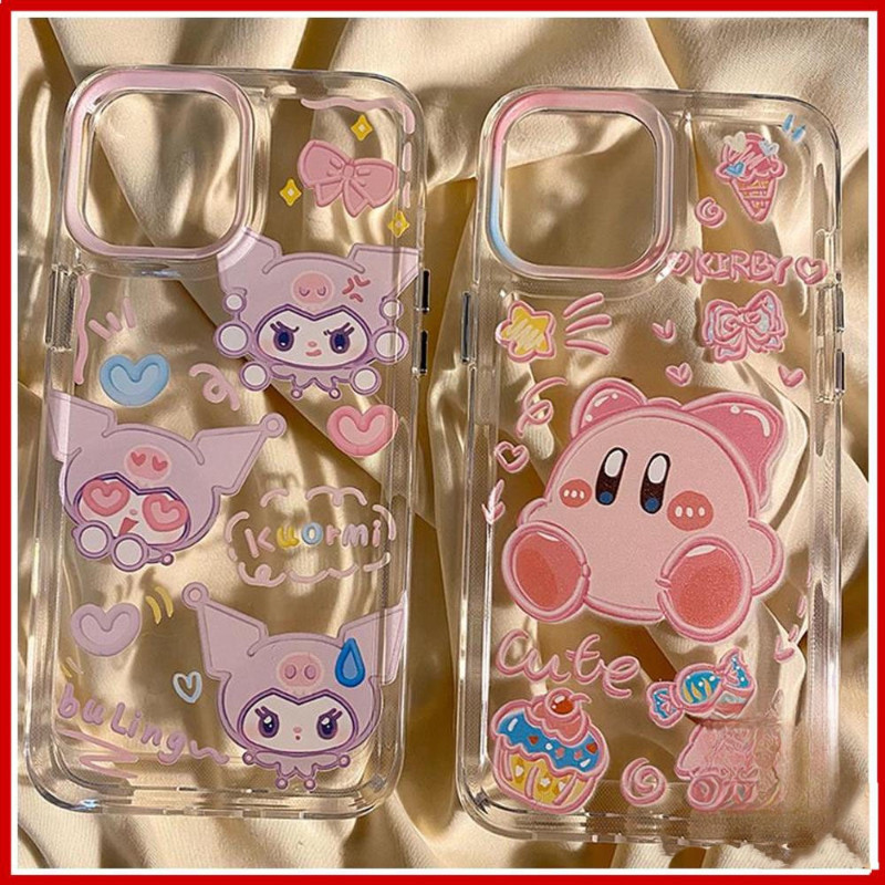 Kuromi Kirby Silikon Case Hp OPPO Reno5 5G 11 Pro 11F Reno8 Pro 5G Reno 10 5G 10 Pro 10 Pro+ Pop Kes