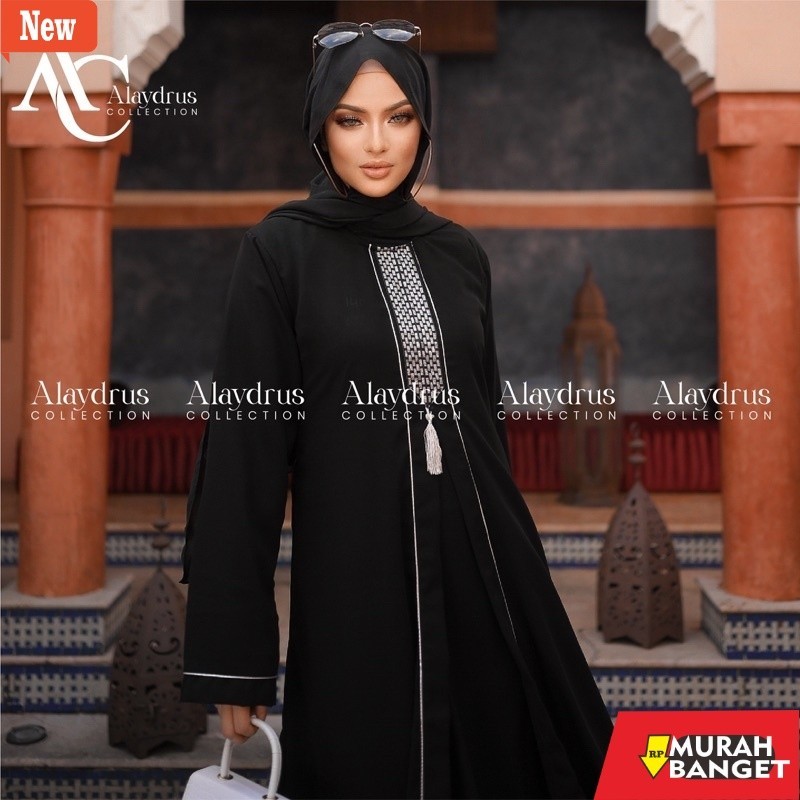abaya shopee haul 2024 Abaya Gamis Dress Maxi Abaya Saudi 799
