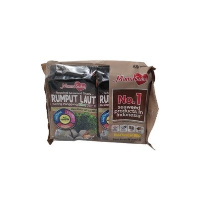 

(4.5gr x 2pcs) mamasuka rumput laut rasa korean bbq