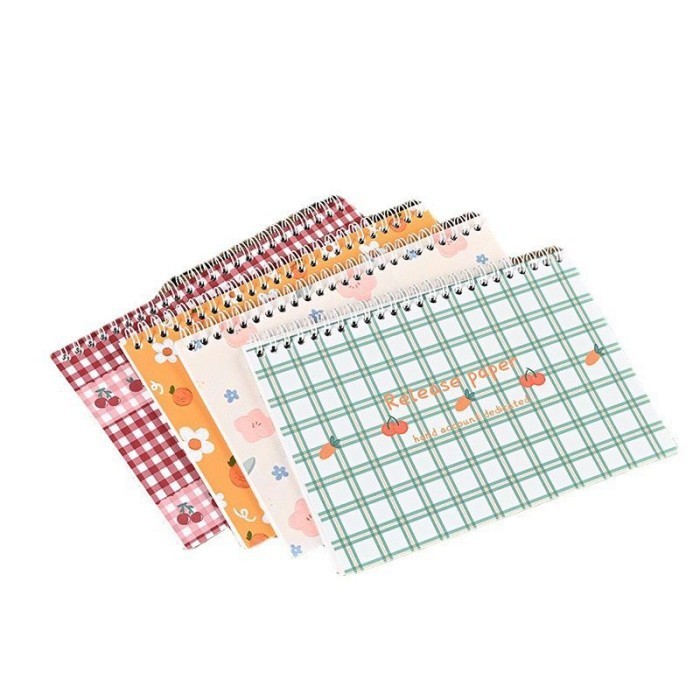 

Buku Sticker Penyimpanan Sticker Release Paper A5 Reusable Sticker Book RB9