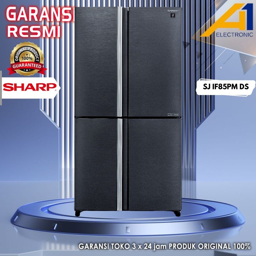 Kulkas SHARP SJ IF85PM DS / SJIF85PMDS Inverter 590 Liter