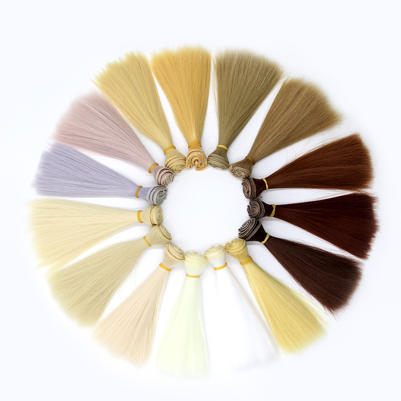 Msiredoll bjd wig 15*100CM or 20*100CM or 25*100CM doll hair for 1/3 1/4 1/6   straight hair doll ha