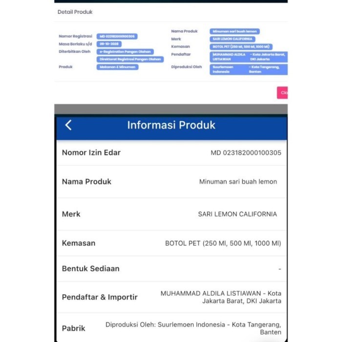 

AKEH Cuka Apel + Sari Lemon ml+ml Paket 1 Liter By Suur Lemoen ID