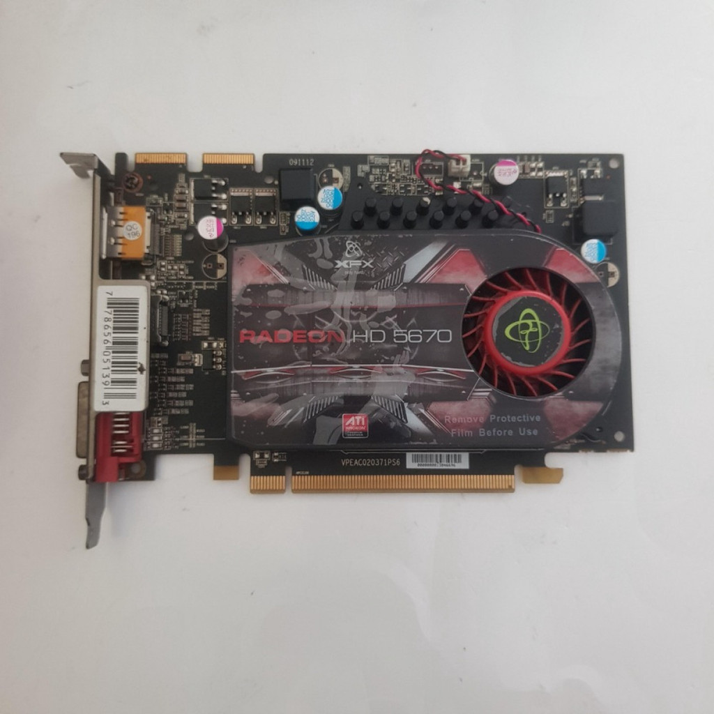 XFX Radeon HD 5670 HD5670 1GB GDDR5 128 Bit