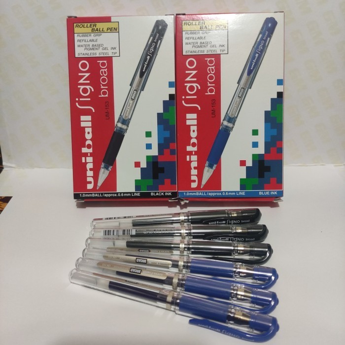 

Pen Uniball Signo 1.0 Hitam Biru gelpen