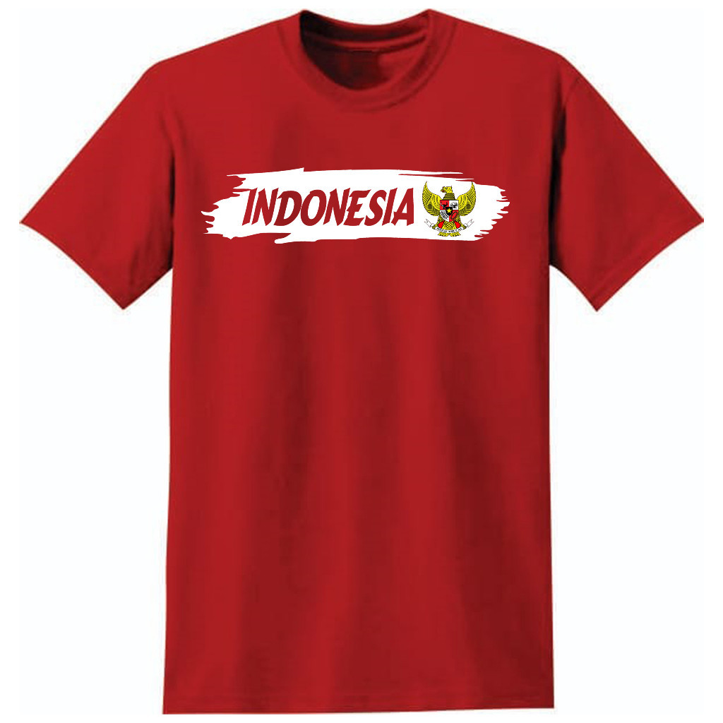 KAOS PRIA DEWASA INDONESIA MERAH PUTIH 17 AGUSTUS