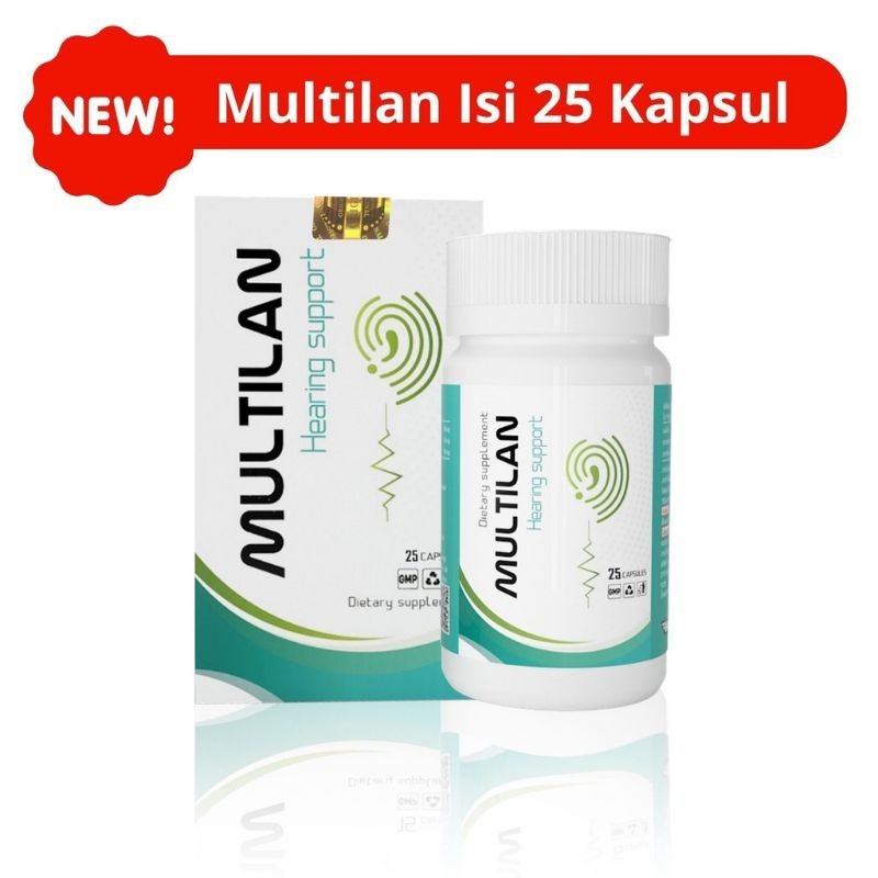 Obat Multilan Asli | Multilan Obat Telingan | Multilan Obat Pendengaran OriginalFree shipping