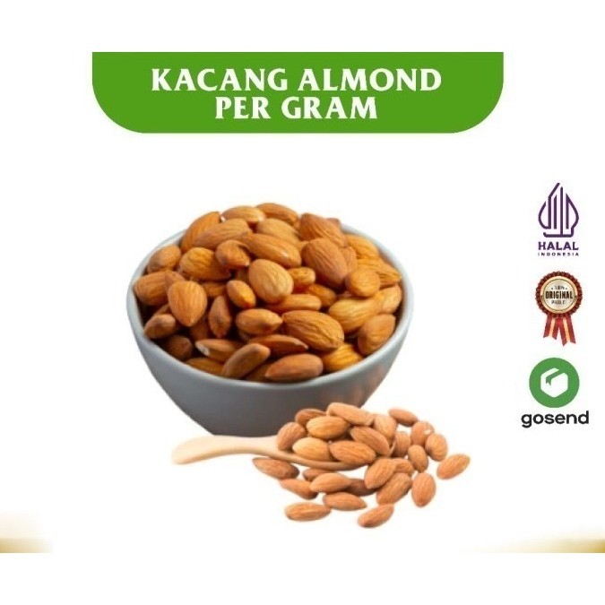 

Kacang Almond Susu Panggang Bagus Untuk Kesehatan Ibu ASI Booster Cocok Oleh-oleh Haji Umroh Bisa Pergram - 500 gr