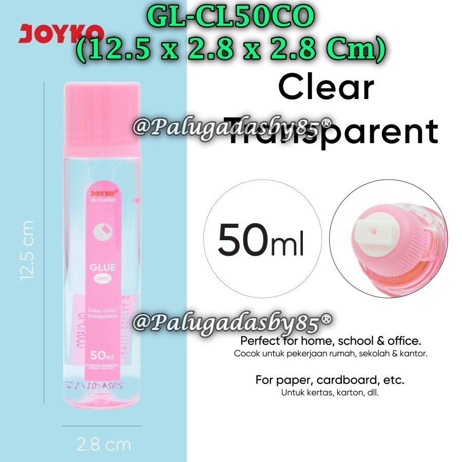 

(1 Biji) Lem Cair JOYKO GL-CL50 GL-CL50CO 50 Ml / Liquid Glue Lem Kertas Cair Joyko GL-CL50 50ml