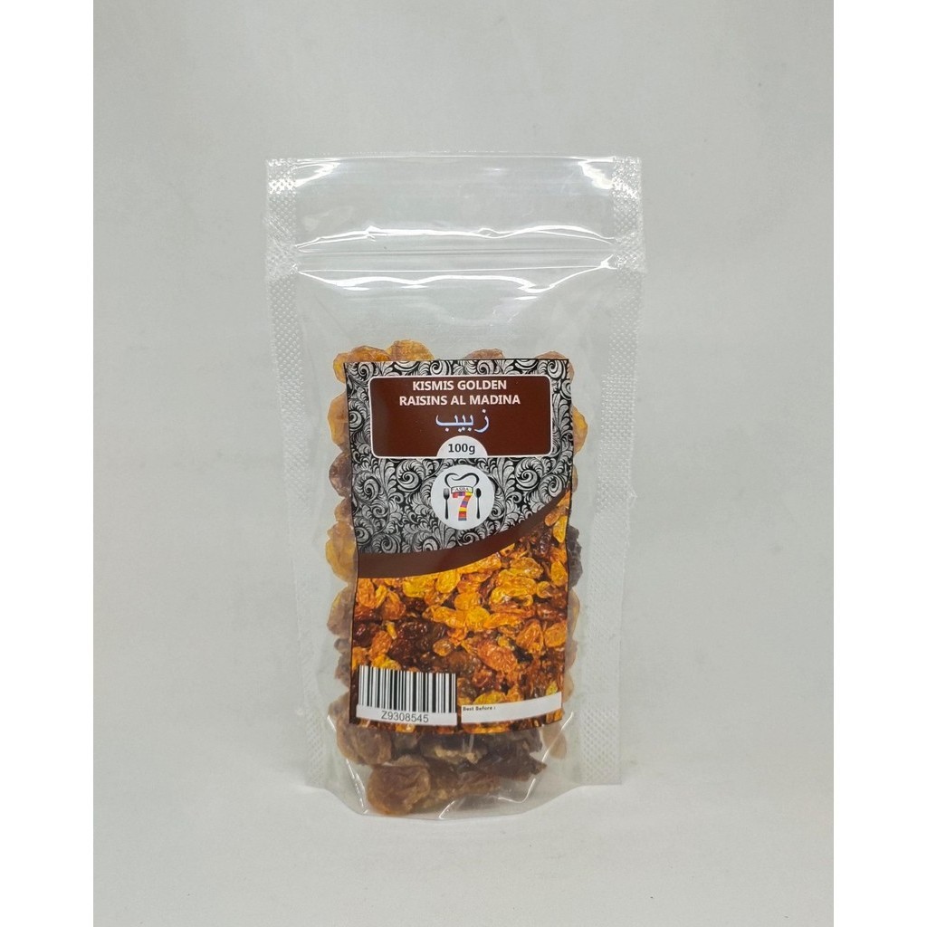 

KISMIS GOLDEN RAISIN AL MADINA 100GR