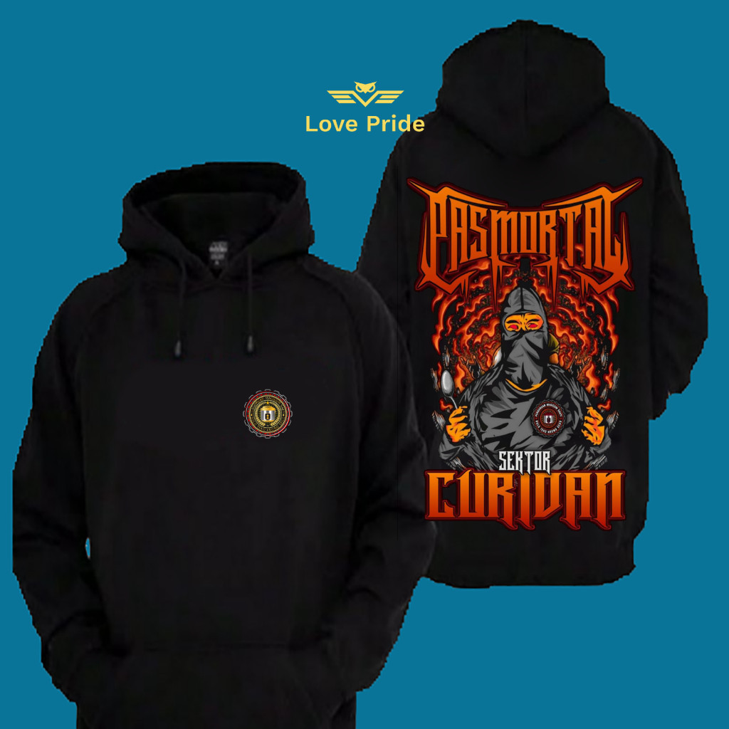 Sweater Hoodie Distro Pasmortal Magicom Sakti Sektor Curidan Premium Terbaru