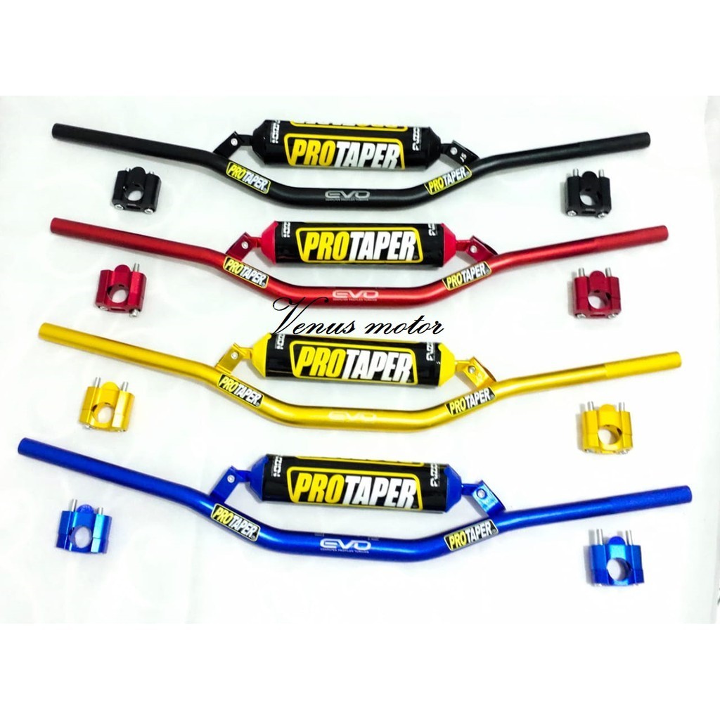 Aksesoris Motor paket stang protaper low stang fatbar stang protaper low  busa stang protaper