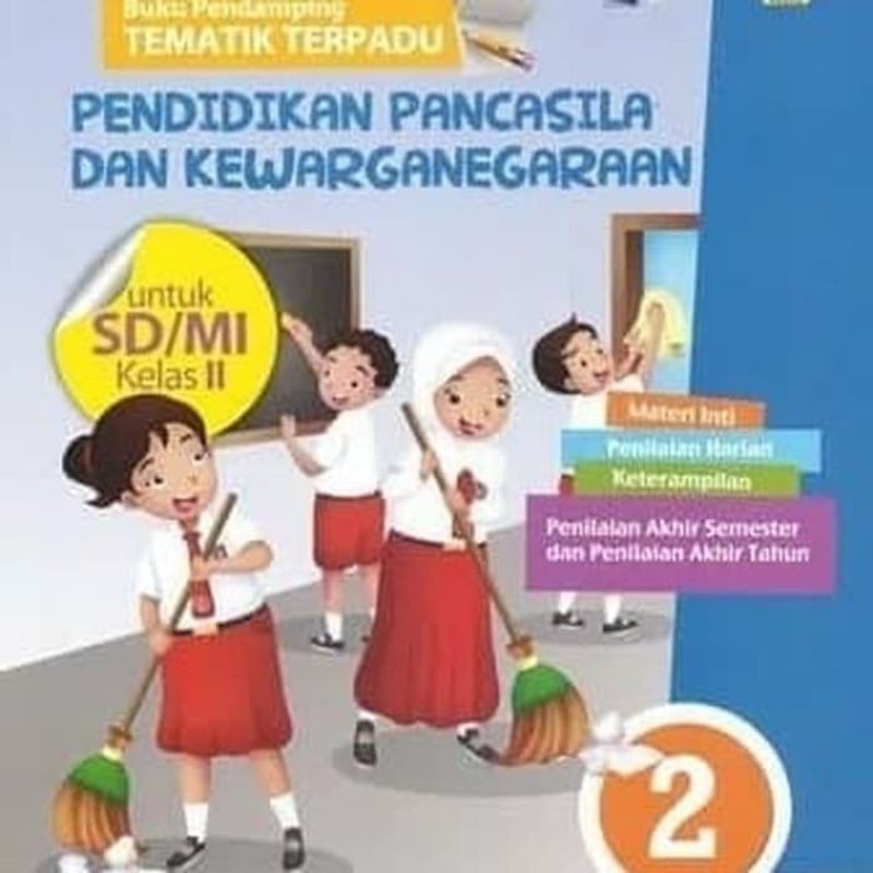 Buku SD Buping PPkn Kelas 2 Erlangga