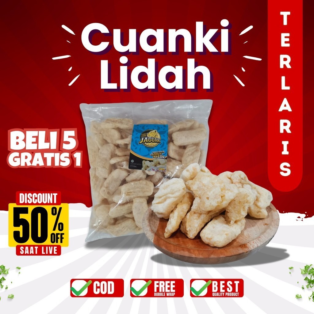 

CUANKI LIDAH 100 Biji TOPPING BASO ACI CUANKI TAHU SIOMAY MINI PILUS CIKUR KHAS GARUT