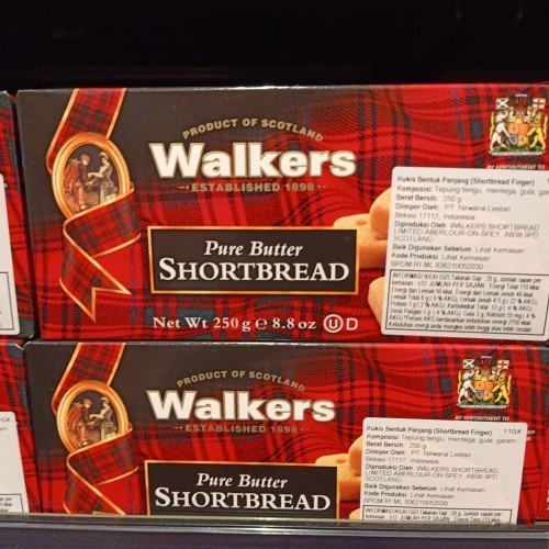 

walkers shortbread fingers 250gr | kue | roti | camilan | snack | cake