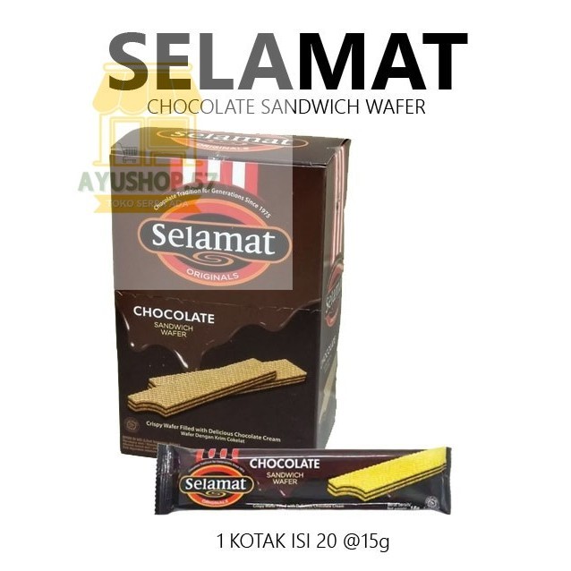 

SELAMAT CHOCOLATE WAFER KOTAK - AYUSHOP57