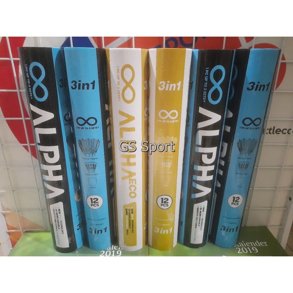 AH71RQ SHUTTLECOCK ALPHA 3IN1 BY ALPHA PRO