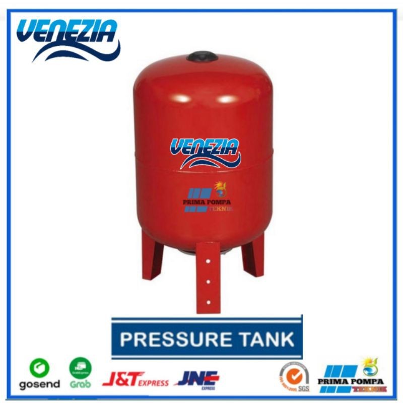 Vertical Pressure Tank 100L VENEZIA PTV 100 liter Pressure Tank 10 Bar Pressure Tank 100 Liter 10Bar