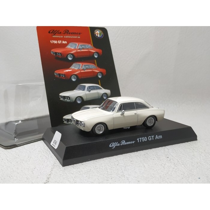 KH27 Kyosho 1/64 Alfa Romeo 1750 GT Am Putih