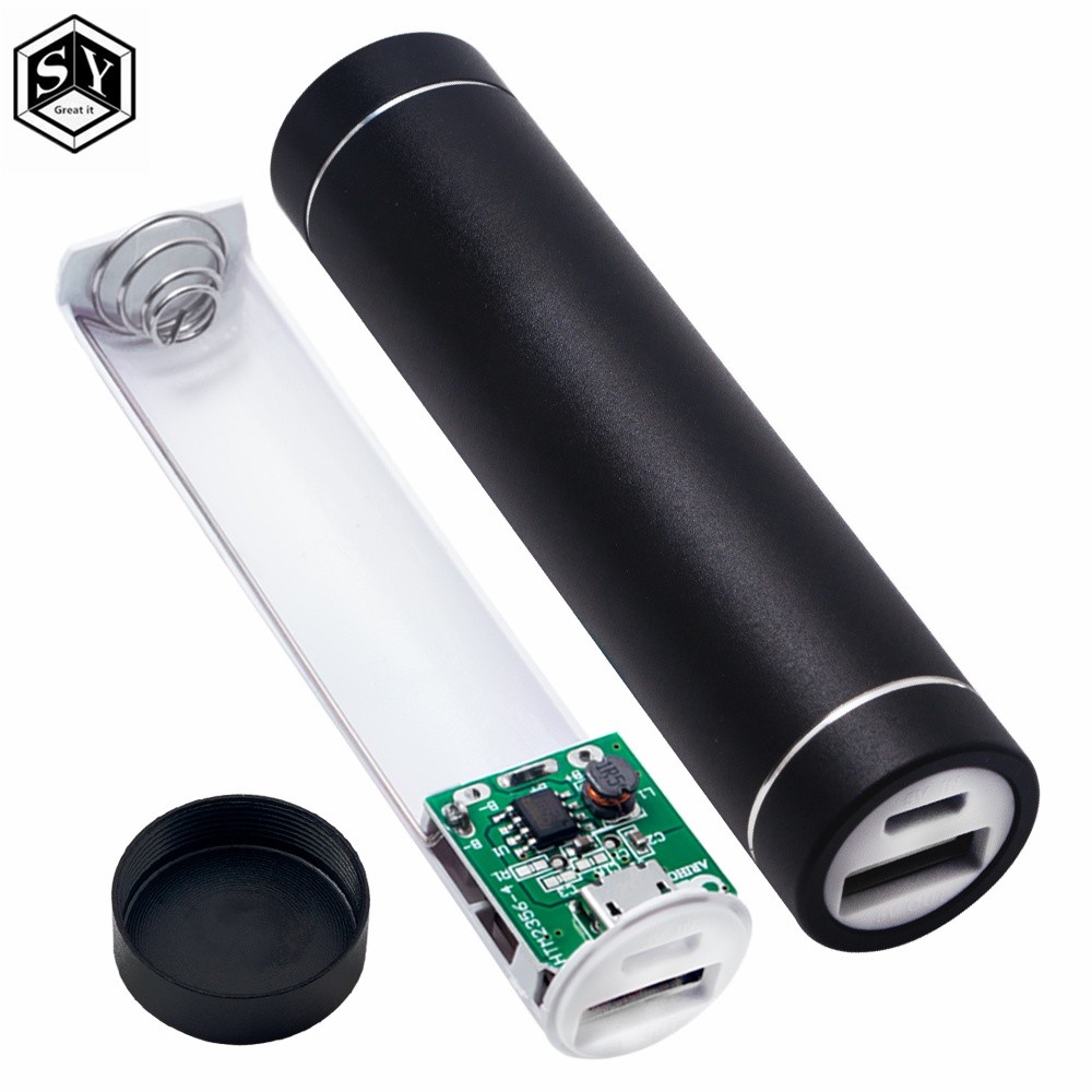 ∼Aurabelle.id∼ CASE POWER BANK DIY 1 SLOT 18650 PORTABLE MINI CHARGING VAPE POD / MOD CAS CHARGER PO