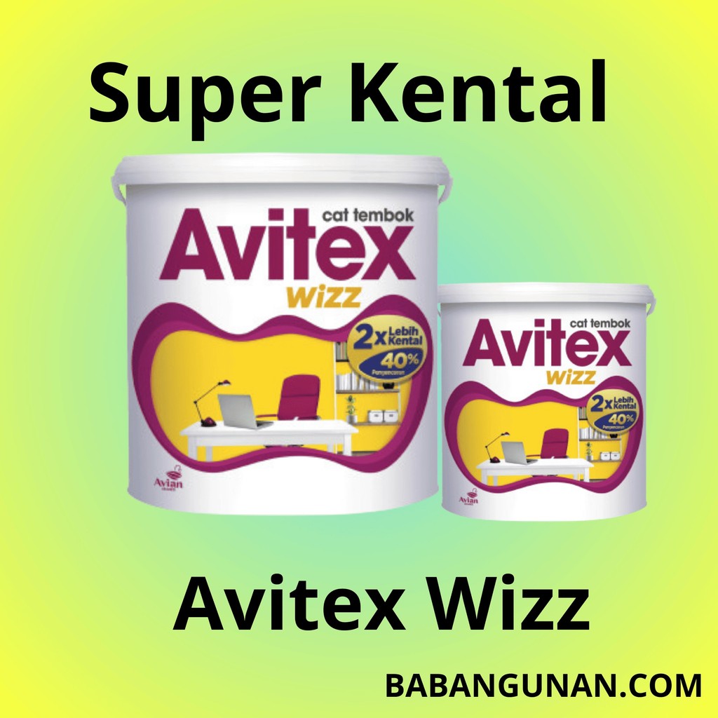 Avitex Wizz Cat Tembok - 25Kg