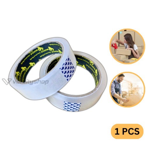 

Lakban Tape Isolasi Selotip Bening 1 Inch 24 MM