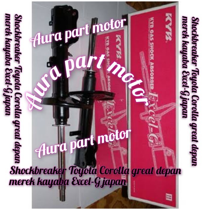 shockbreaker Corolla great/twincam depan merk kayaba Excel-G japan