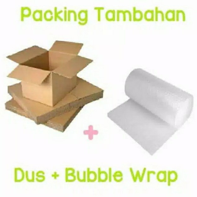 

packing tambahan dus / bubble wrap - bubble wrap Alat Salon Kecantikan