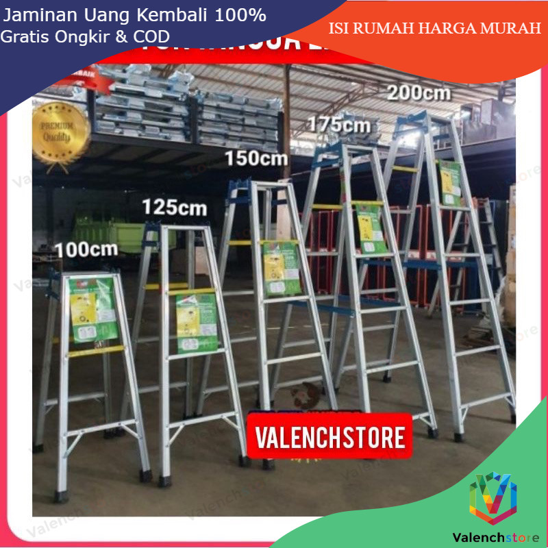 TERMURAH Tangga Lipat Caltex 2 Meter HERCULES / Tangga Lipat / Tangga Lipat 2 meter / Tangga 2 meter