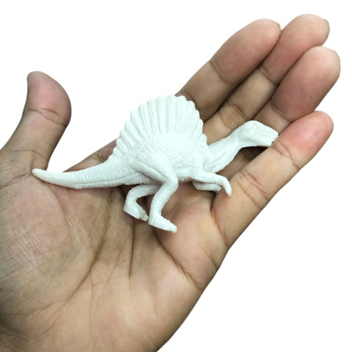 Figure Dinosaurus Spinosaurus Polos - Dino Animal Painting DIY Edukasi