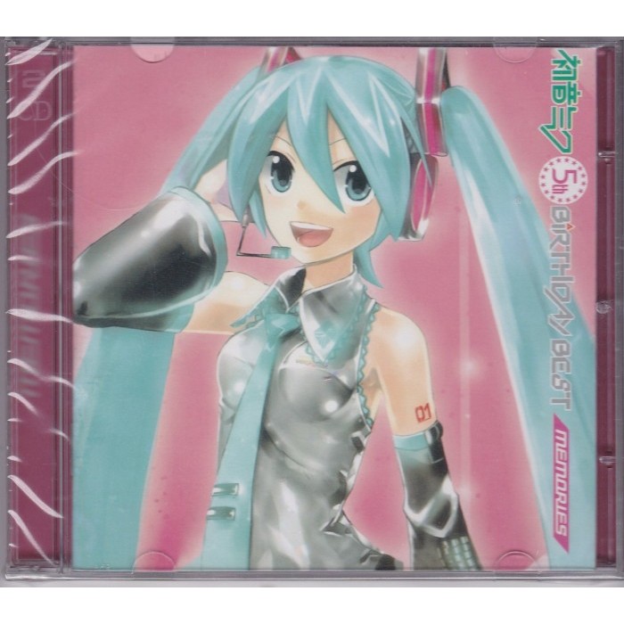 EEStore CD Hatsune Miku 5th Birthday Best - memories - (ALBUM+DVD)