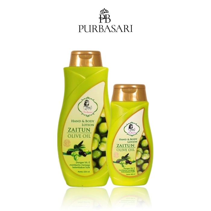 Purbasari Hand & Body Lotion Zaitun Olive Oil