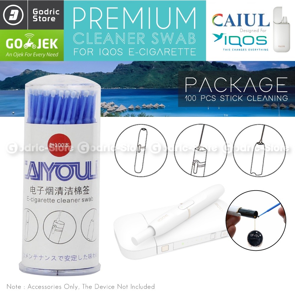 Cotton Stick iQos 3 Cleaning Stick Replacement for iQos 3.0 Duo Multi 2.0