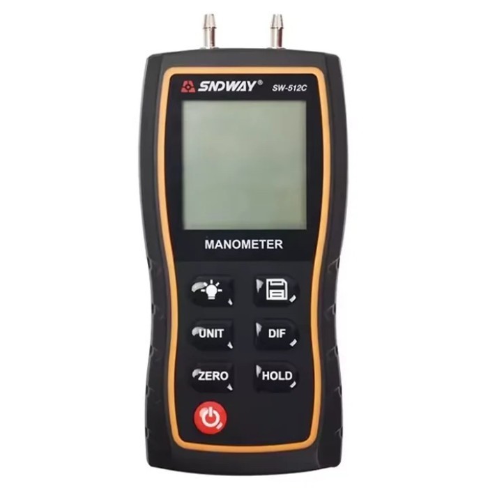 Manometer Sndway SW-512C Air Pressure Gauge Differential SW512C Tester