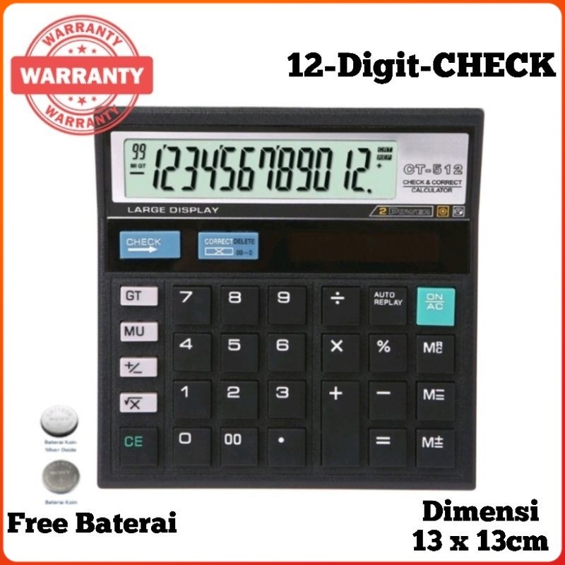 

Kalkulator Calculator Model Citizen AEON 12 Digit Ibiza
