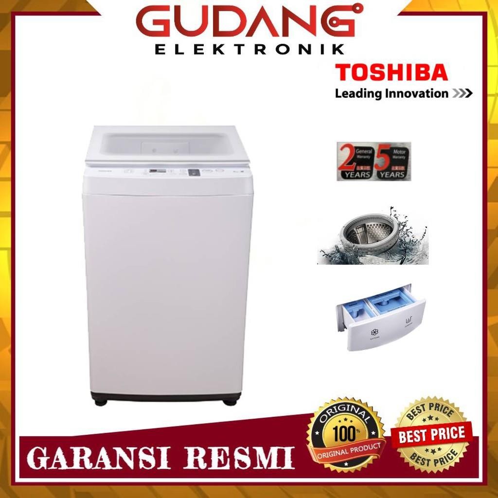 MESIN CUCI 1 TABUNG TOSHIBA AW-J800AN 7KG TOPLOAD TOSHIBA AWJ800AN