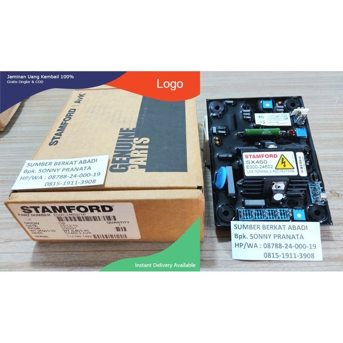 NEW STAMFORD AVR SX460 AVR SX-460 AVR SX 460 STAMFORD E000-24602 AVR E00024602 AVR E000 24602 - ORIG