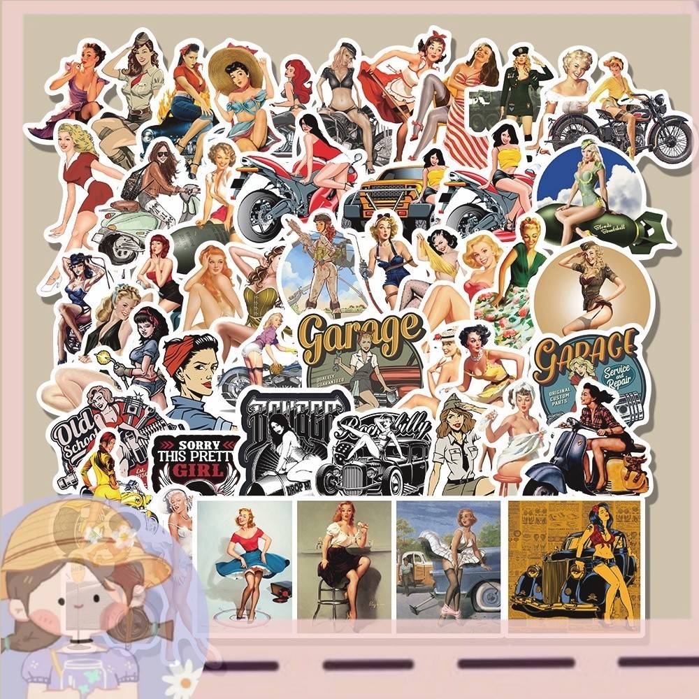 

PROMO25pcs Stiker Motif Kartun Perempuan Mengendarai Motor Tahan Air Untuk Dekorasi Laptop HELLO.NUZA