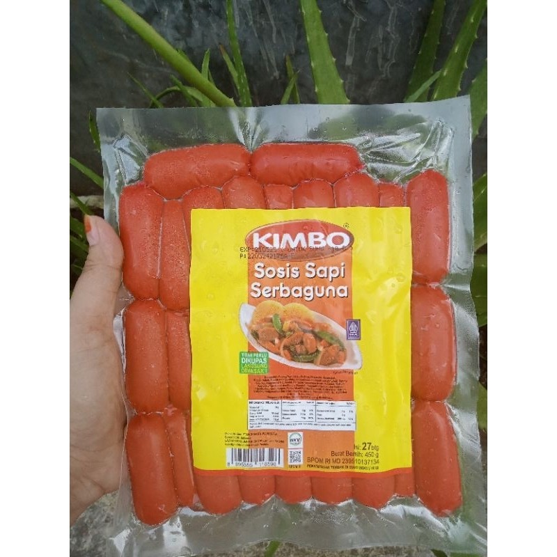 

Kimbo Cocktail Sosis Merah Serbaguna 450gr Halal Frozenfood - Terlaris