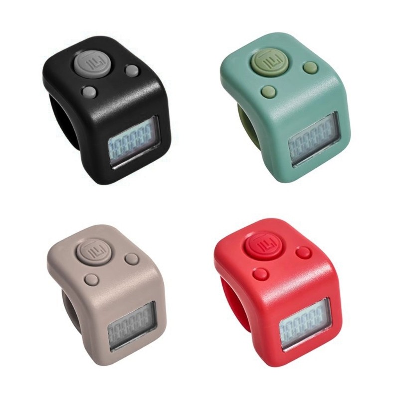 Electronic Finger Tally Counter Waterproof LCD Digital Display Tally Counter, Handheld Counter Click