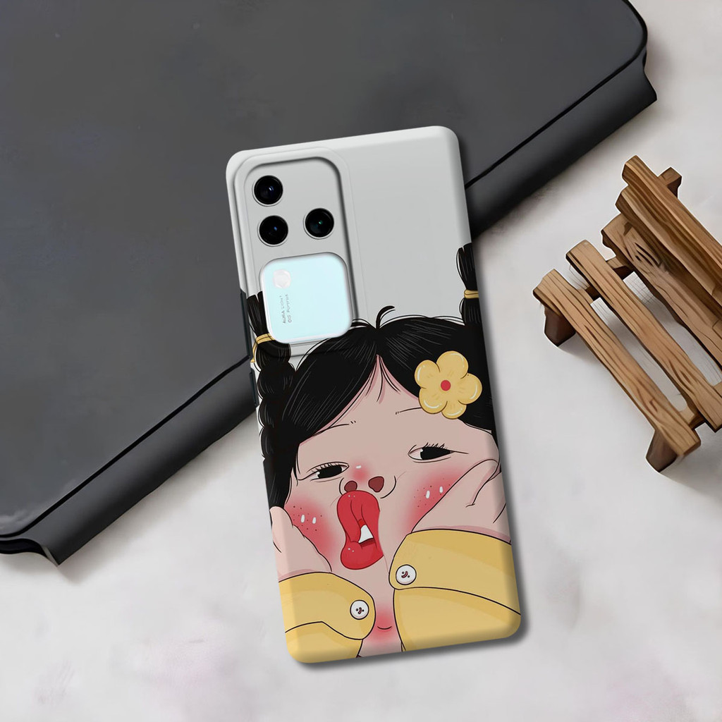 Softcase Macaron Vivo V30 - Vivo V30 Pro Casing Hp Pro Camera Terbaru - SC13